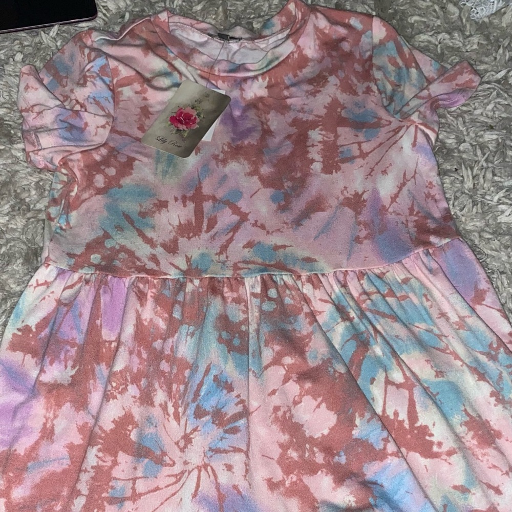 tie die dress